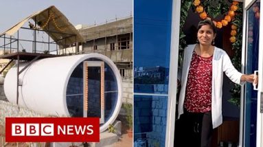 Could perhaps maybe big sewage pipes solve India’s housing crisis? – BBC News
