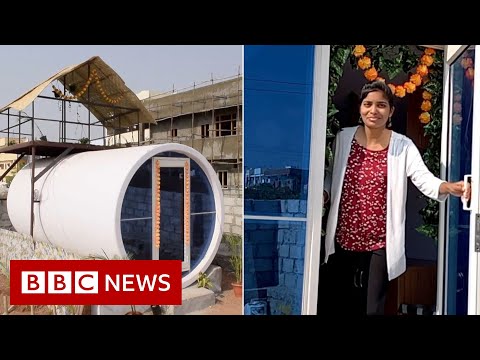 Could perhaps maybe big sewage pipes solve India’s housing crisis? – BBC News