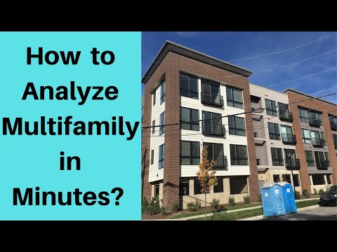 The supreme technique to Analyze Multifamily Properties in 5 Minutes