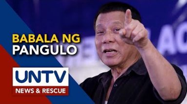Pangulong Duterte, could per chance per chance babala sa staunch property replace