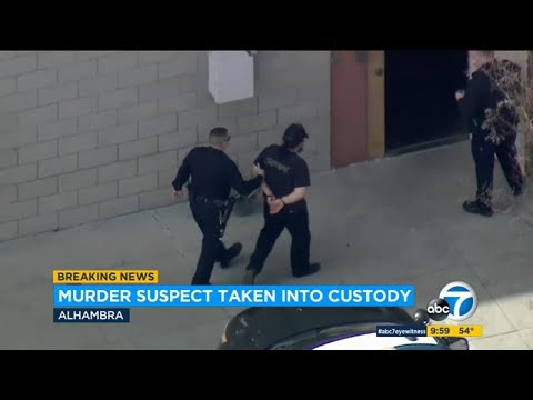 El Sereno stabbing suspect in custody after standoff at Alhambra home