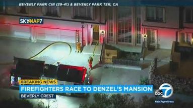 Firefighters reply to actor Denzel Washington’s home | ABC7