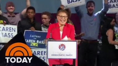 Karen Bass Makes Historical previous As First Lady To Support As LA Mayor