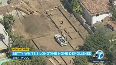 Betty White’s frequent Brentwood dwelling became demolished months after promoting for $10.6M