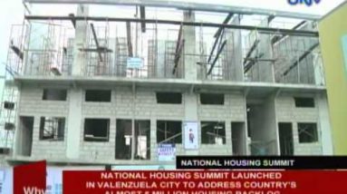 Nationwide Housing Summit launched in Valenzuela City