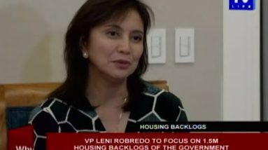 VP Robredo to level of curiosity on 1.5M housing backlog of the gov’t