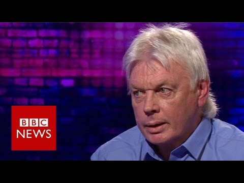 David Icke talks conspiracy theories – BBC News