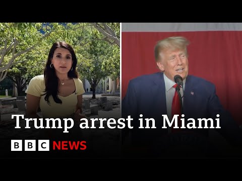 Trump’s arrest in Florida outlined in 90 seconds – BBC Recordsdata
