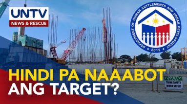 1M aim housing items sa bansa, hindi pa naaabot ng pamahalaan — DHSUD