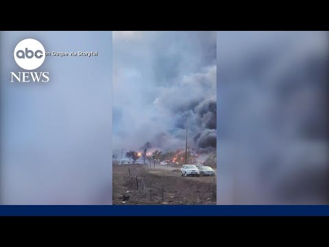 ‘The fire used to be lawful above our property’: Maui resident talks evacuating from wildfires in Hawaii