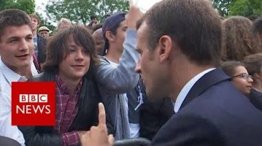 Macron tells teen to call him ‘Mr President’ – BBC Files