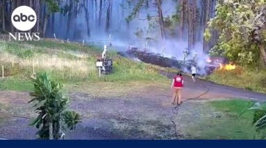 Security video appears to be like to gift what caused deadly Maui fire l GMA