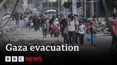 Israel evacuation verbalize: Tens of hundreds wing northern Gaza – BBC News