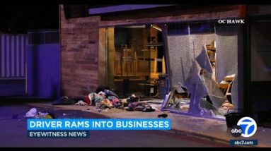 Driver many instances rams into Los Feliz firms, leaving important damage