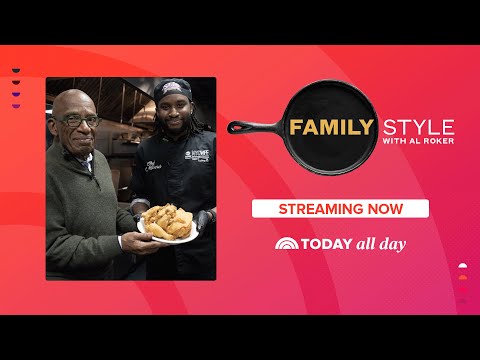 Glance Family Style with Al Roker for eaterie reports all over the country