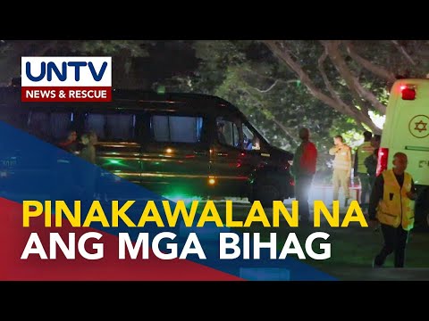 24 bihag ng Hamas, kabilang ang 1 Pinoy, pinalaya sa pagsisimula ng 4-day truce deal sa Israel