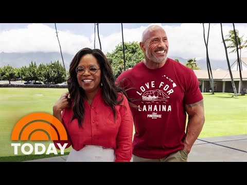 Oprah, Dwayne Johnson to attend Maui residents struggling from wildfire