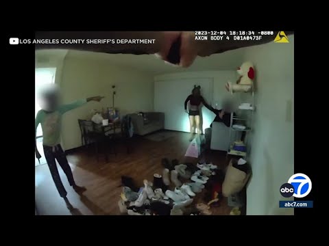 Video released of LA deputy fatally taking pictures lady in entrance of kid
