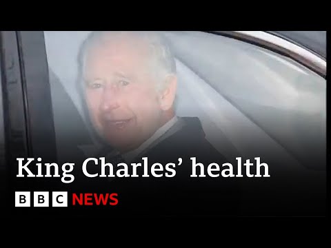 King meets Prince Harry as he “steps abet” from duties for cancer treatment | BBC News