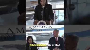 US Home Speaker Kevin McCarthy meeting kay President Tsai ng Taiwan, kinondena ng China
