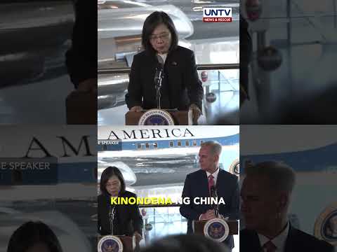 US Home Speaker Kevin McCarthy meeting kay President Tsai ng Taiwan, kinondena ng China