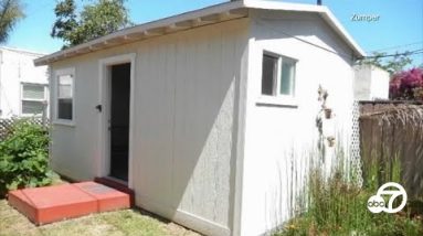 Would you pay $1,050 to lease a shed in a San Diego yard? | ABC7