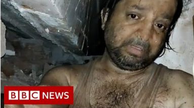 Mumbai fall down: The man who filmed his ordeal below rubble – BBC Data