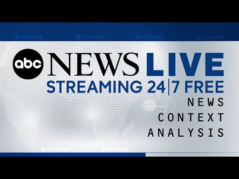 LIVE: ABC News Live – Friday, Can also 17