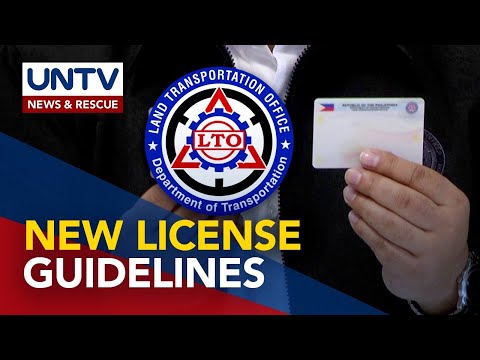 LTO releases original guidelines, renewal time desk for driver’s license