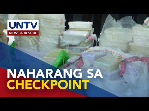 Nasa P14 bilyong halaga ng iligal na droga, nasabat sa checkpoint sa Batangas