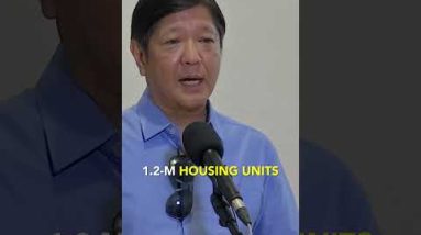 President Marcos Jr. says building of 1.2-M housing models underway