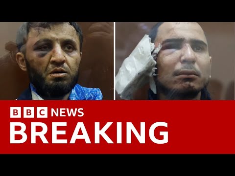 Moscow terror assault – injured suspects seem in court docket accused of killing 137 folk | BBC News