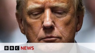 How did Donald Trump react to his criminal trial verdict? | BBC Records