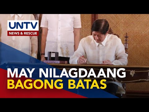 PBBM, nilagdaan ang batas sa Negros Island Blueprint at Staunch Property Valuation and Review Reform