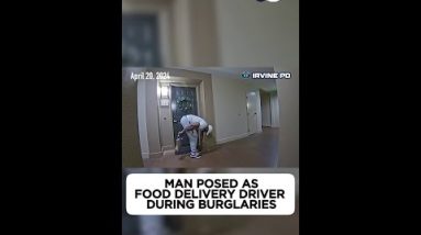 Man posed as food transport driver whereas burglarizing OC homes