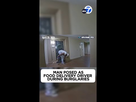 Man posed as food transport driver whereas burglarizing OC homes