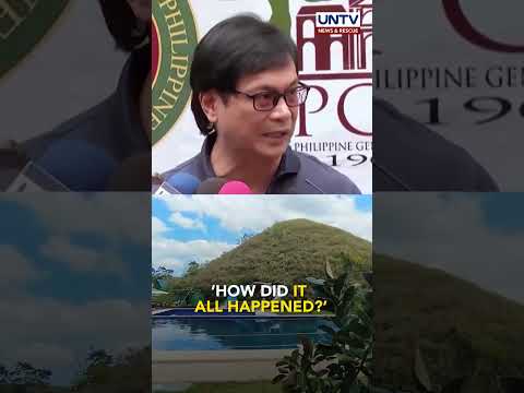 DILG forms Project Force Bohol to investigate Chocolate Hills convey